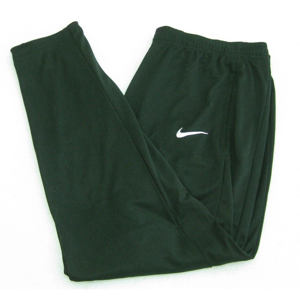 Nike Track Pants Mens Size XL Black Athletic Sweatpants Dri-Fit Sports Fitness